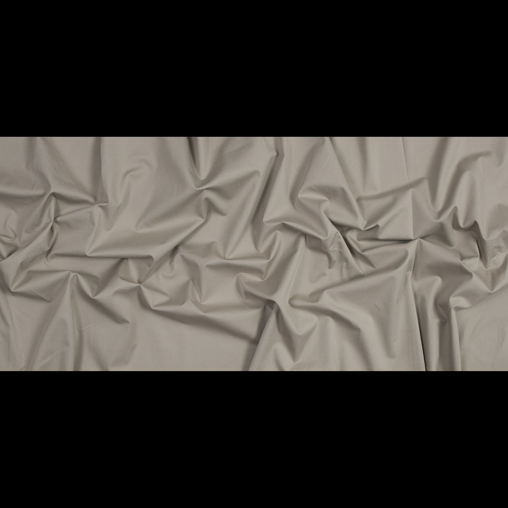 Italian Tan Stretch Cotton Twill Shirting