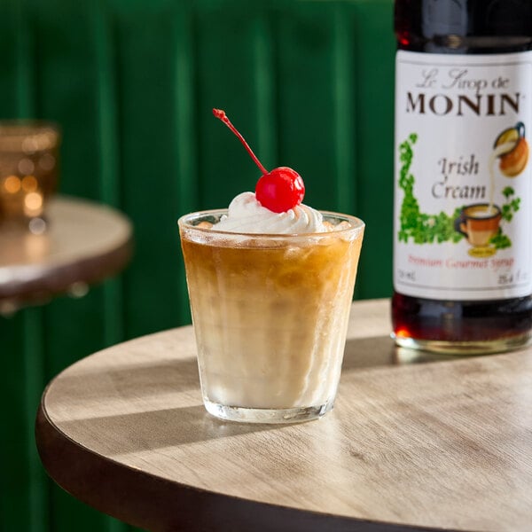 Monin Premium Irish Cream Flavoring Syrup 750 mL