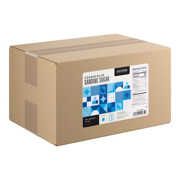 Adourne Expressions Coarse Blue Sanding Sugar 10 lb.
