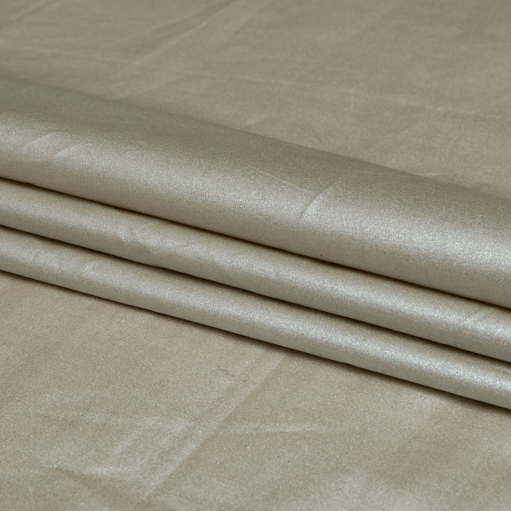 Italian Pearl Solid Metallic Ramie