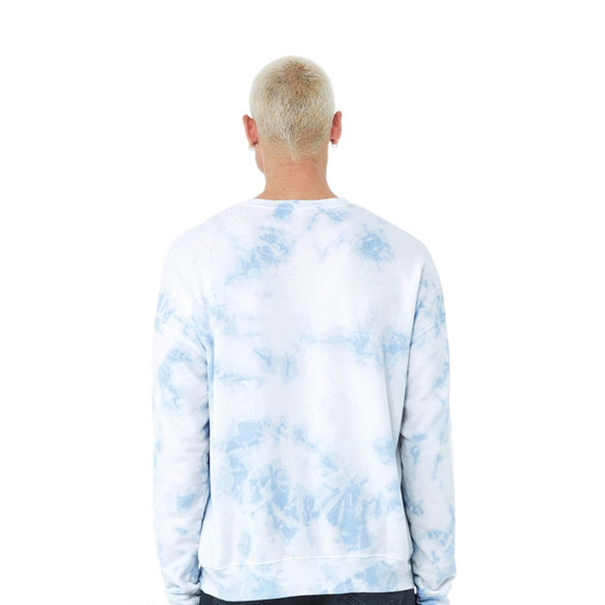 Bella + Canvas® Unisex Tie-Dye Pullover Sweatshirt