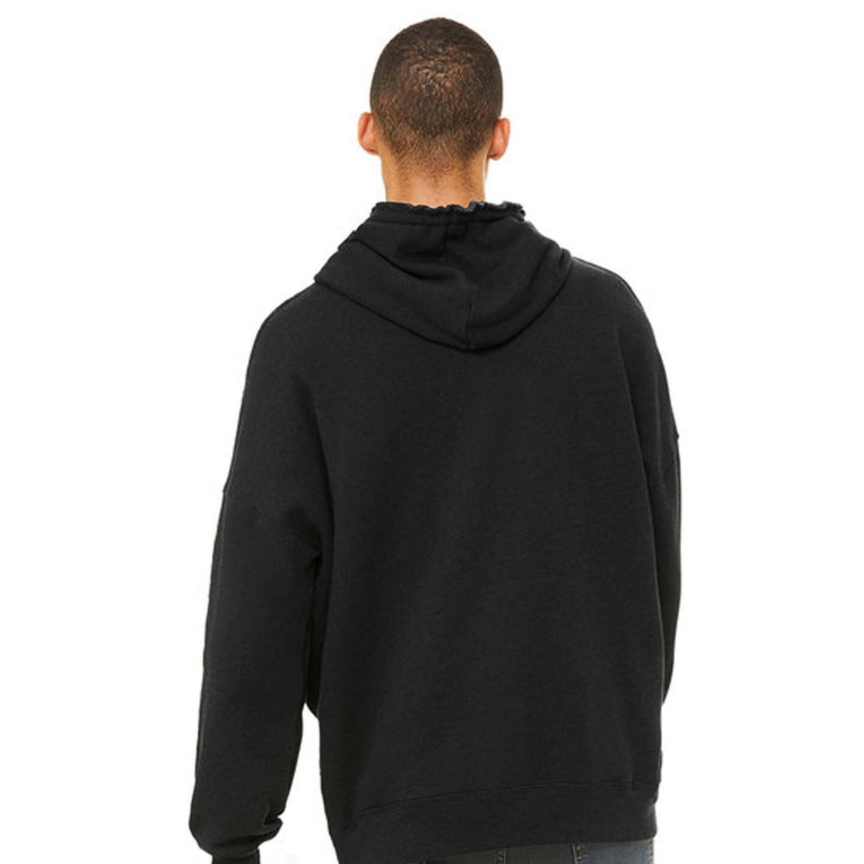 Bella + Canvas® Unisex Raw Seam Hooded Sweatshirt