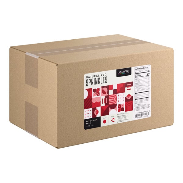 Adourne Expressions Natural Red Sprinkles 10 lb.