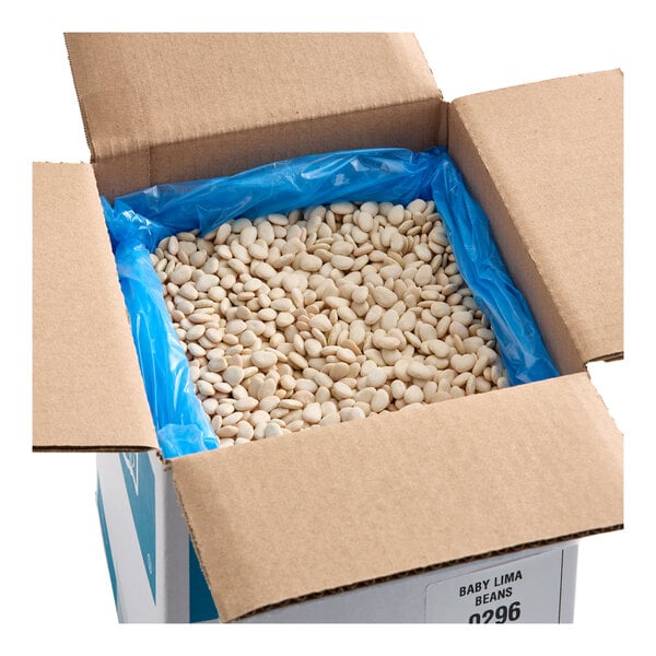 Dried Small Lima Beans - 20 lb.
