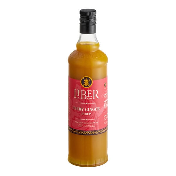 Liber & Co Fiery Ginger Syrup 750 mL - 6/Case