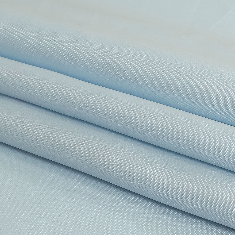 Light Blue Polyester Satin