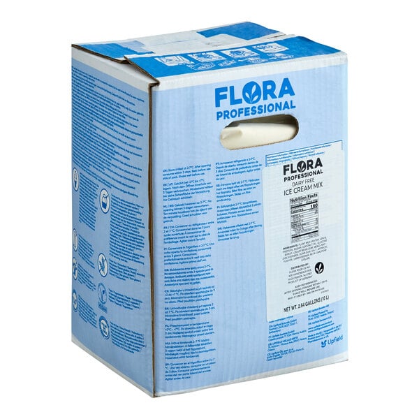Flora Professional Dairy-Free Vegan Soft Serve Ice Cream Mix 10 Liter