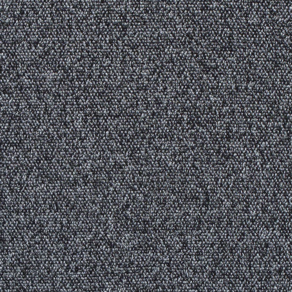 Black and White Double Faced Polyester Knit