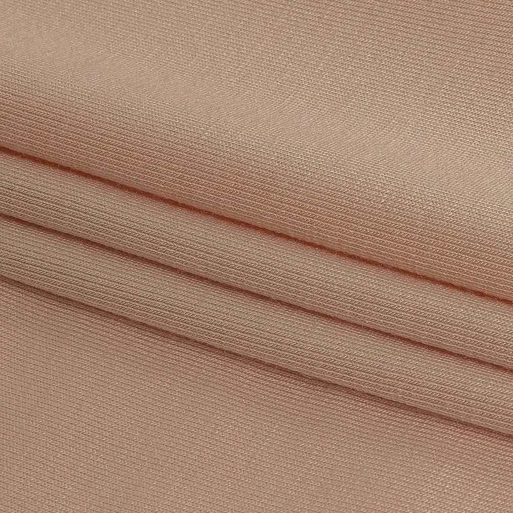 Creme de Peche Rayon Stretch Jersey
