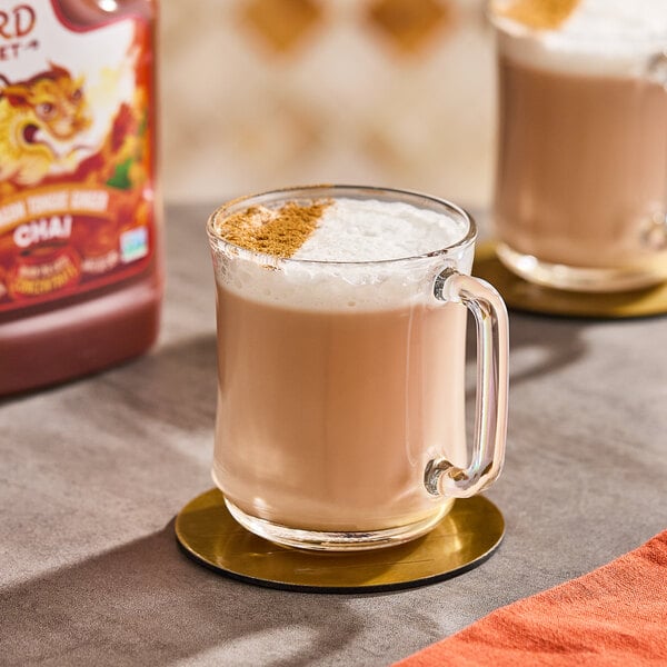 Third Street 1:1 Dragon Tongue Ginger Chai Tea Latte Concentrate 64 fl. oz. - 6/Case