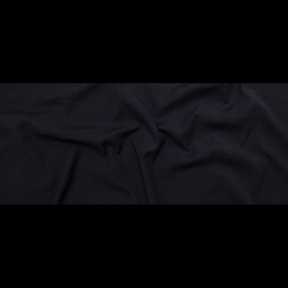 Black Iris Sturdy Wool Twill