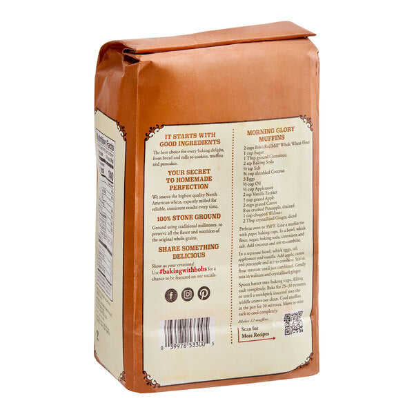Bob's Red Mill Whole Wheat Flour 5 lb.