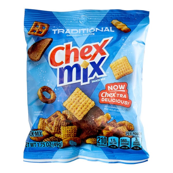 Traditional Chex Mix 1.75 oz. - 60/Case