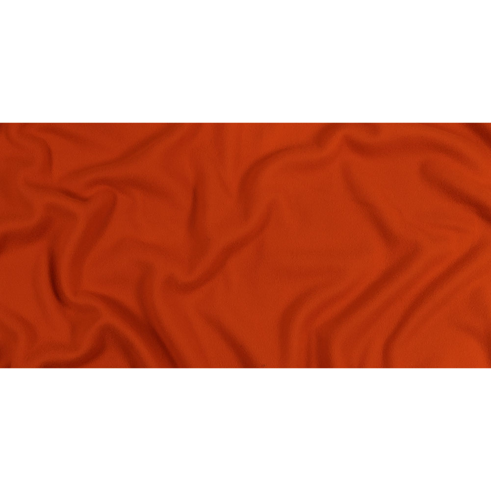 Pumpkin Orange Acrylic Fleece
