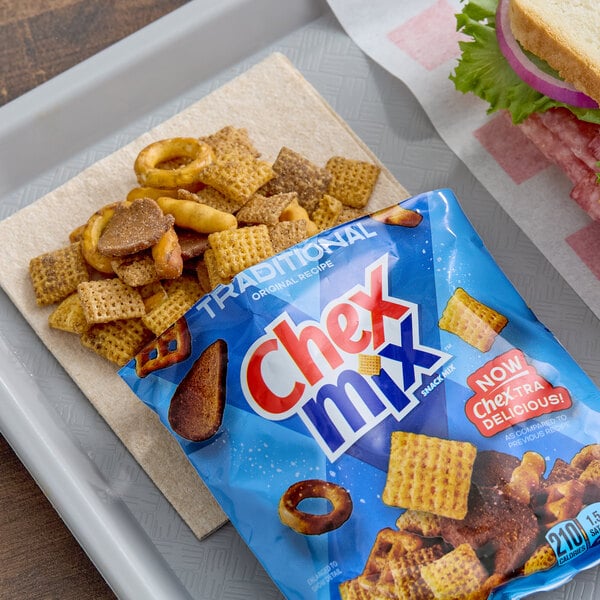 Traditional Chex Mix 1.75 oz. - 60/Case