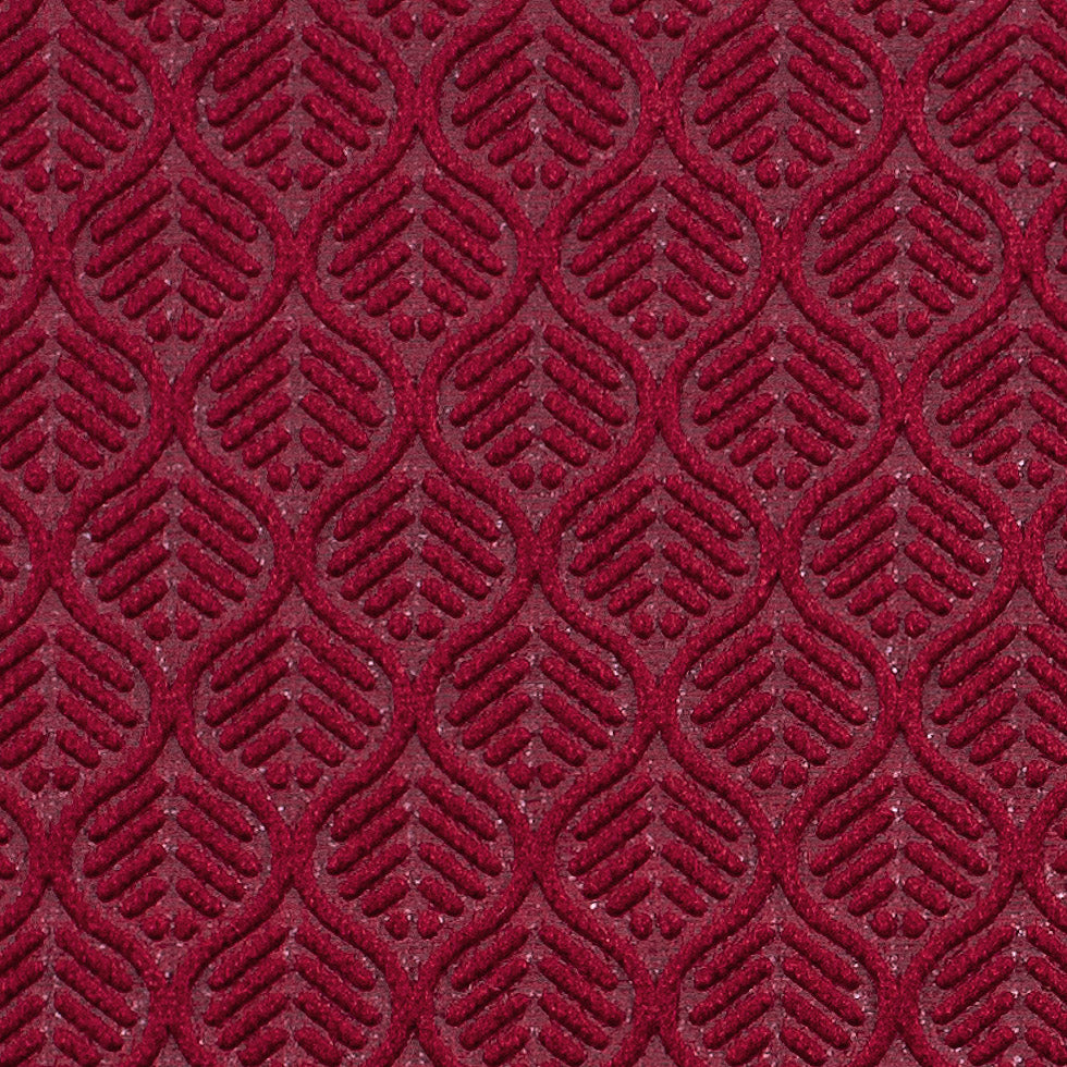 Ruby Geometric Cut Velvet