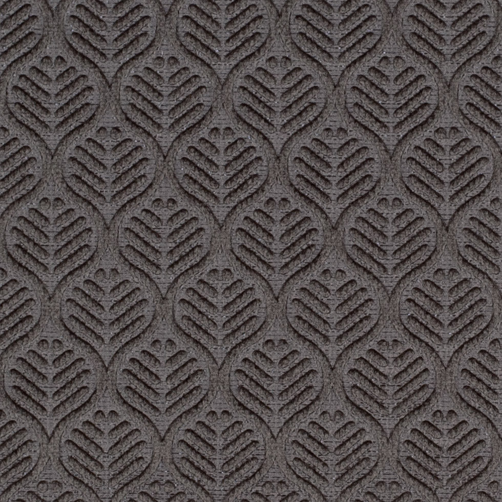 Stone Gray Geometric Cut Velvet