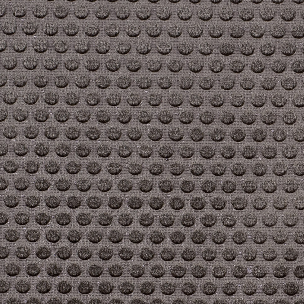 Stone Gray Dotted Cut Velvet