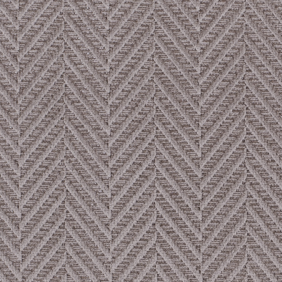 Taupe Herringbone Cut Velvet