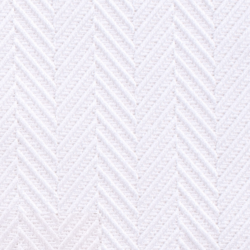 Ivory Herringbone Cut Velvet