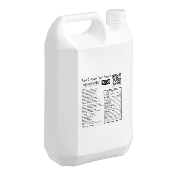 Fanale Red Dragon Fruit Concentrated Syrup 135.3 fl. oz. - 4/Case