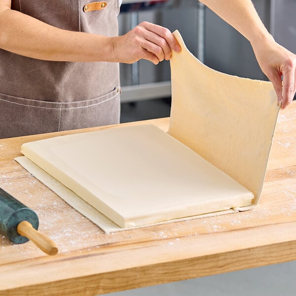 O'leo Plant-Based Vegan Salted Lamination Butter Sheet 4.4 lb. - 5/Case