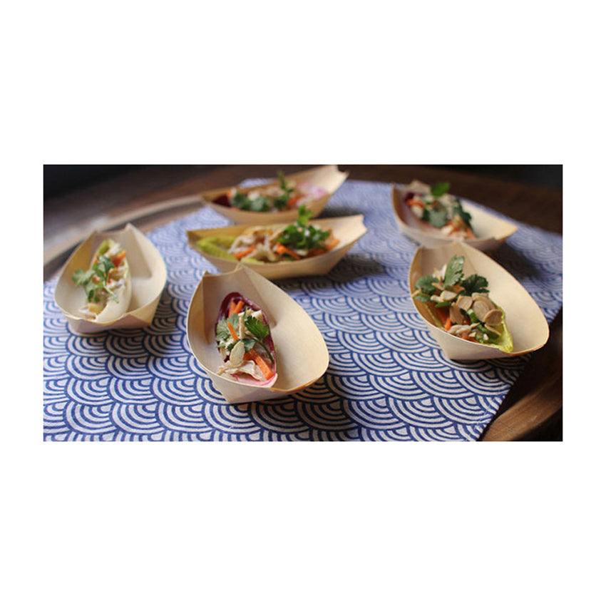 Packnwood Mini Wooden Boats, 1.38" x 1.18" x 2.36" H, Case of 500
