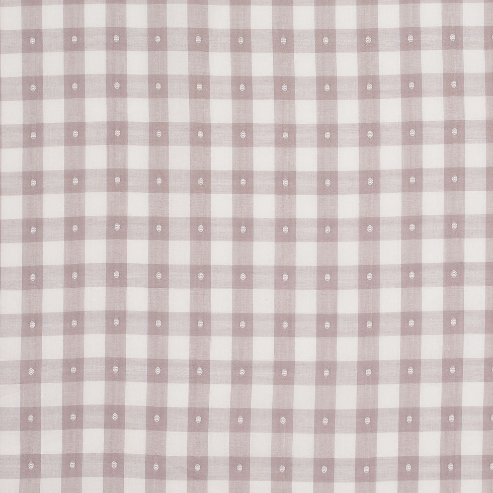 Steven Alan Beige/Ecru Checkered Cotton Shirting