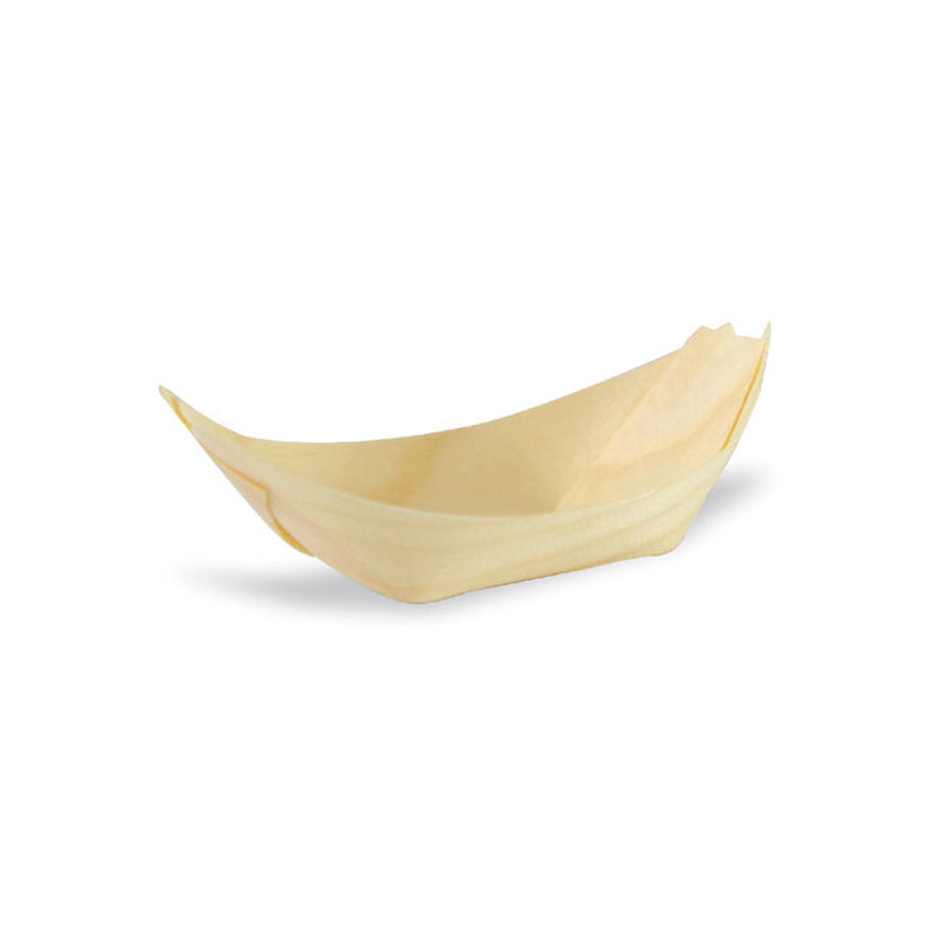 Packnwood Mini Wooden Boats, 1.38" x 1.18" x 2.36" H, Case of 500
