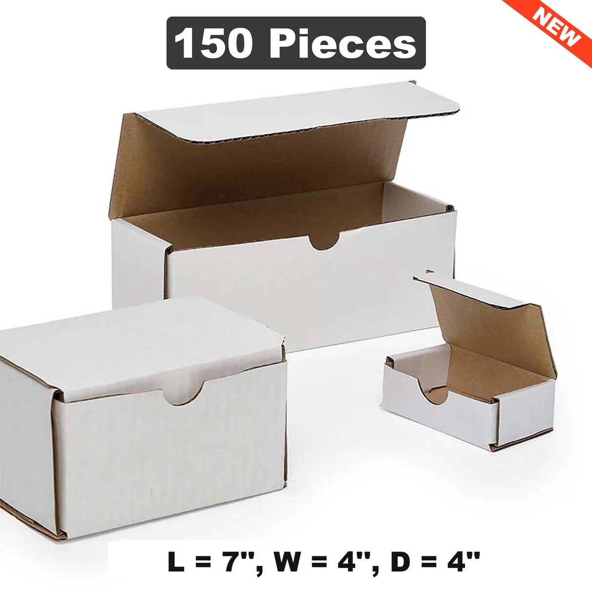 7" x 4" x 4" Mailer Boxes The Ideal Choice for Secure and Compact Shipping