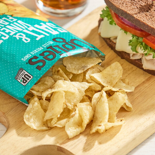 Uglies Salt and Vinegar Kettle Potato Chips 2 oz. - 24/Case