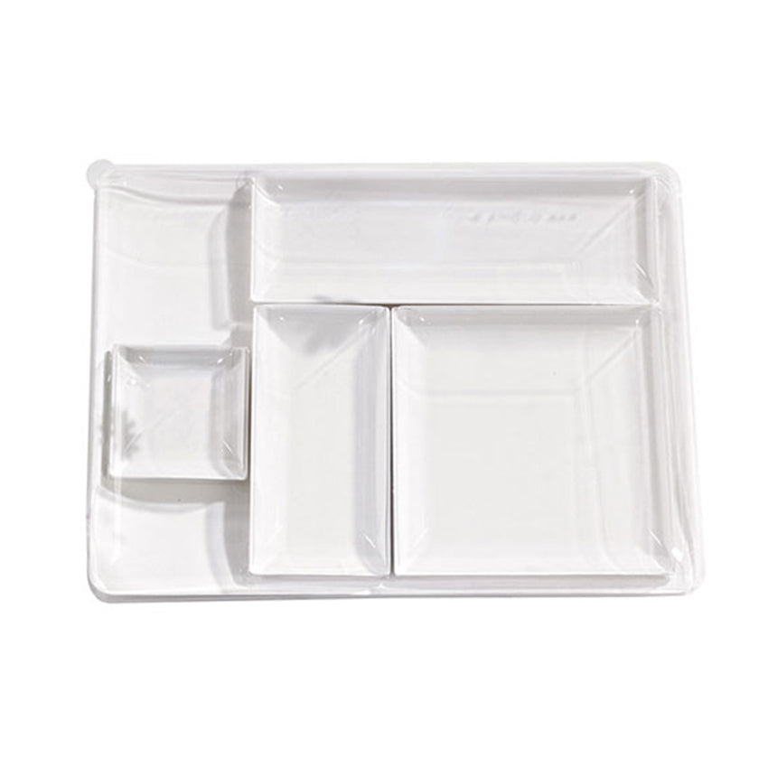 Packnwood Bio 'n' Chic Rectangular Sugarcane Platter, 15.3" x 11.4", Case of 50