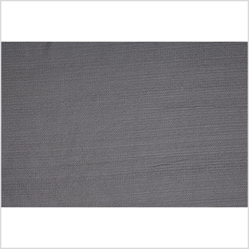 Famous NY Designer Black Textured Poly Chiffon