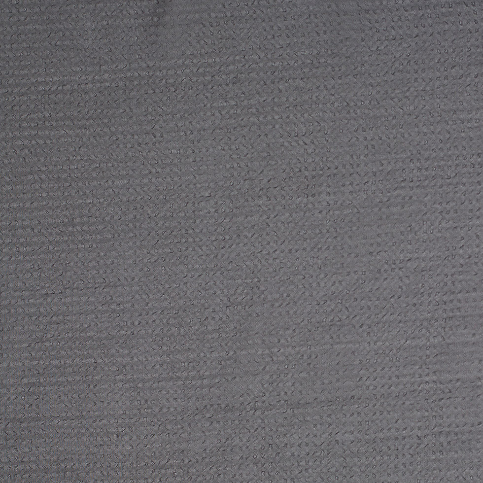 Famous NY Designer Black Textured Poly Chiffon