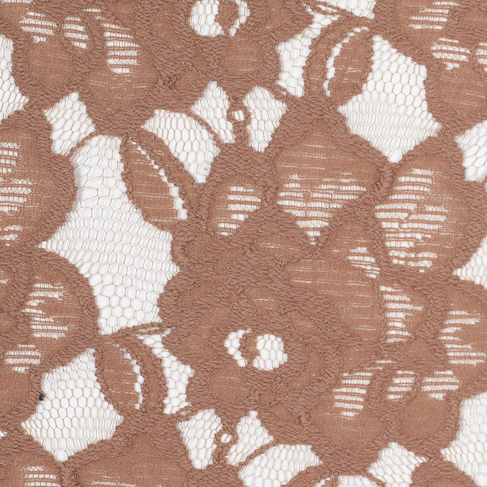 Cinnamon Roses Cotton-Blend Lace