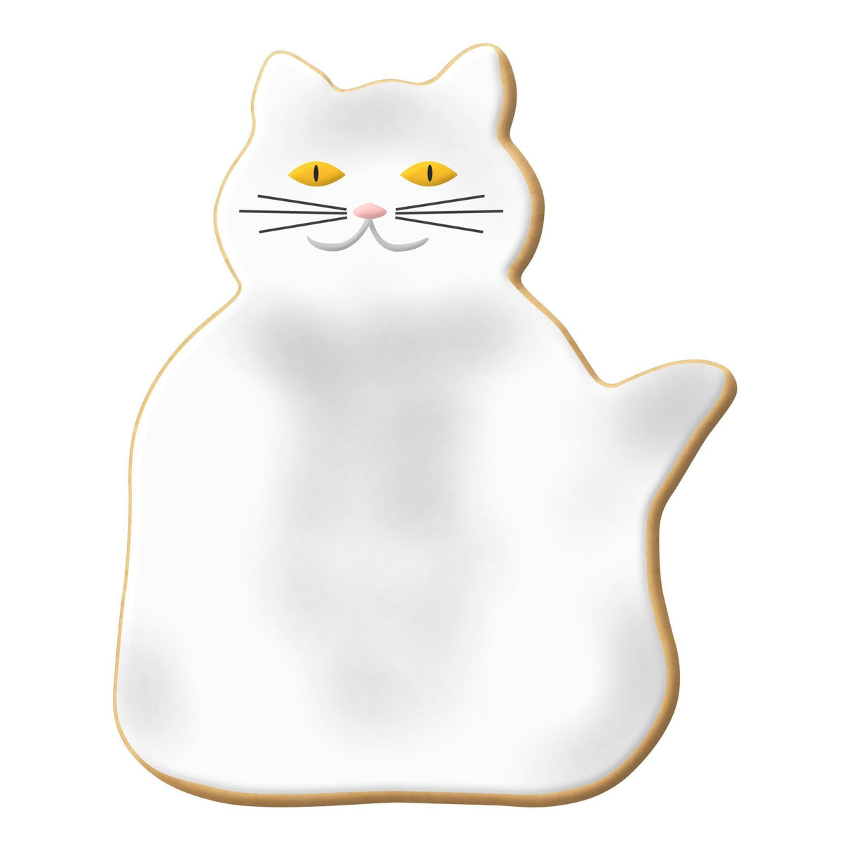 Curious Cat Cookie Cutter 3.5 in B1252