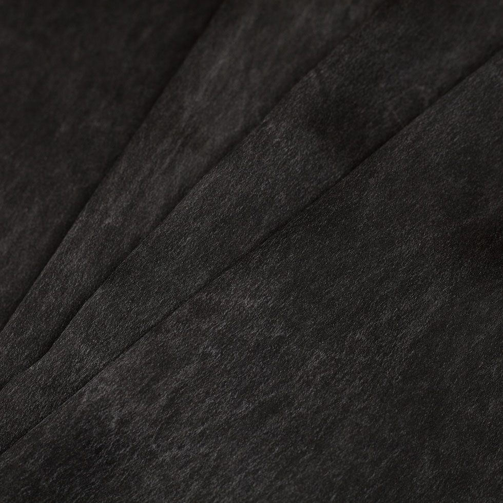 Theory Cold Dye Gray Acrylic-Viscose Crepe Back Satin
