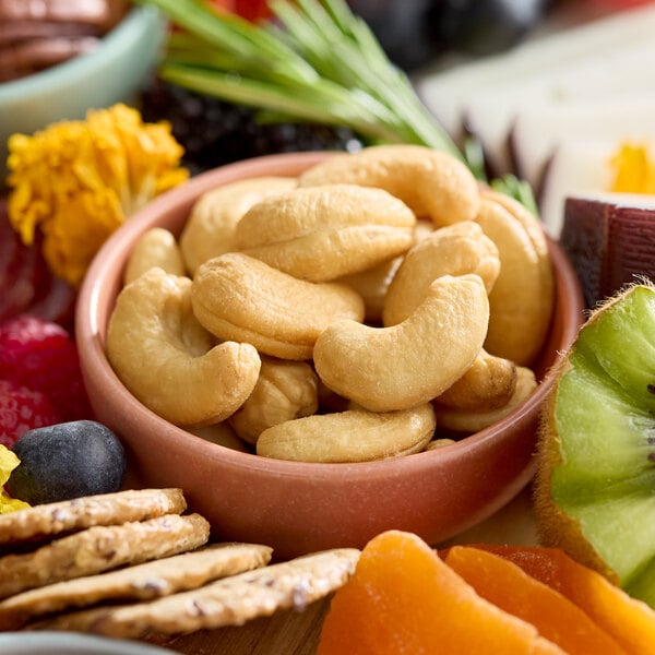 Hometown Provisions Large Whole Roasted Unsalted Cashews 5 lb.