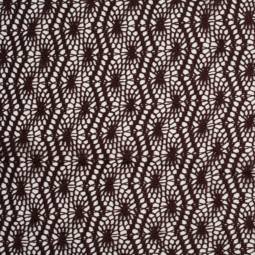 Polyester Lace - French Roast