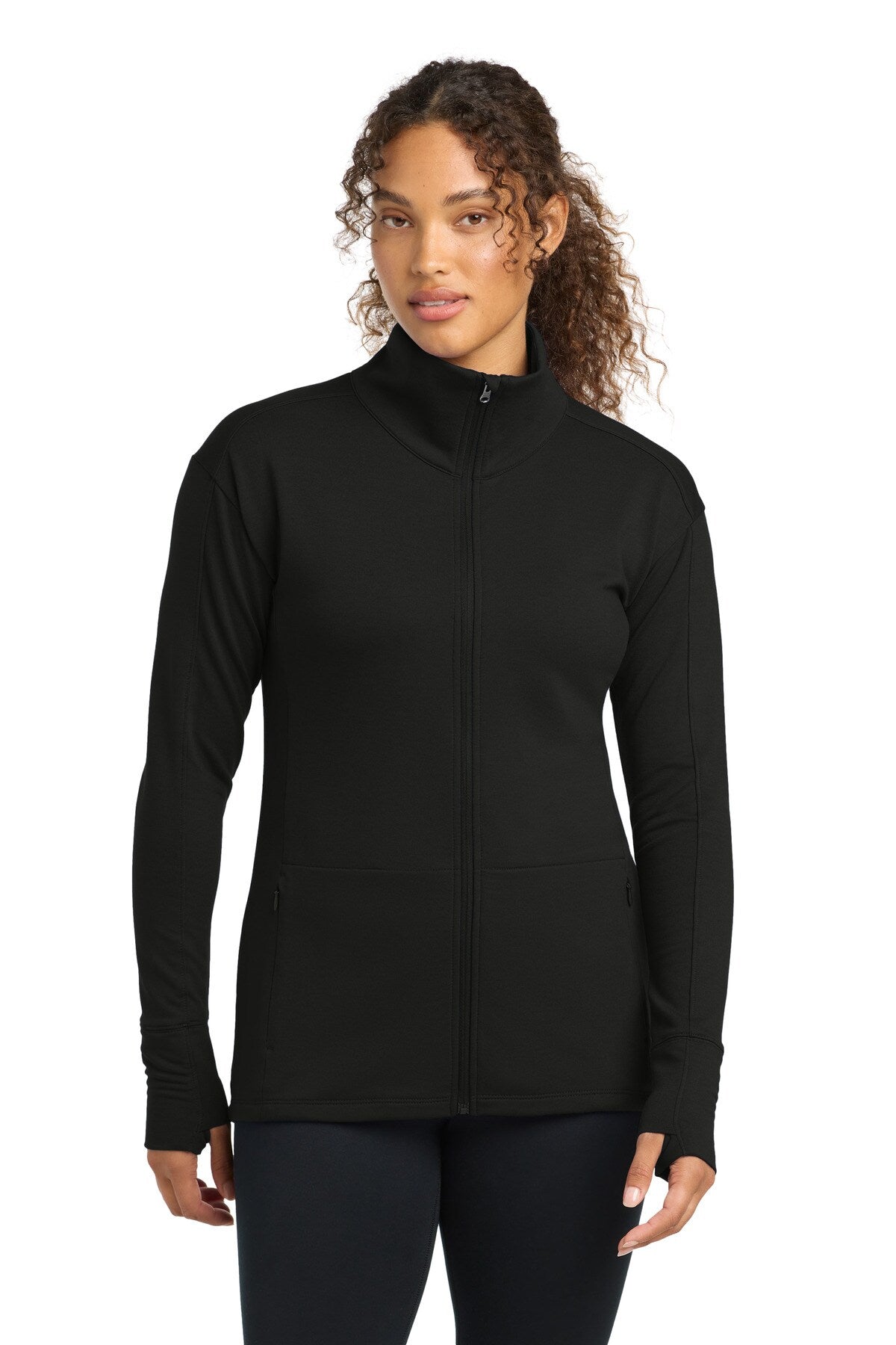 Sport-Tek® Sport-Wick Flex Fleece Full-Zip Womens Jacket