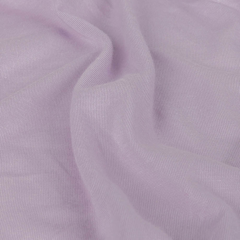 Lilac Sheer Rayon Stretch Jersey