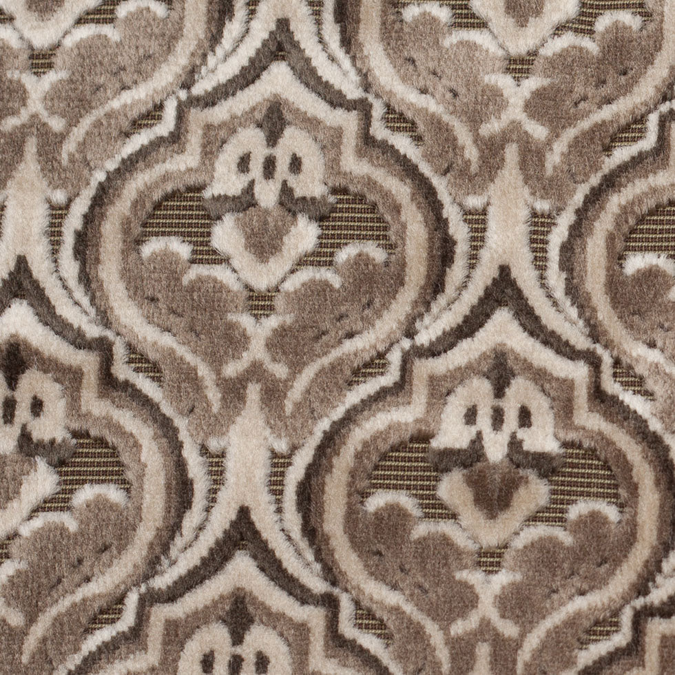 Gray/Beige Classical Velvet
