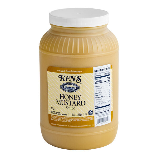 Ken's Foods 1 Gallon Honey Mustard Sauce
