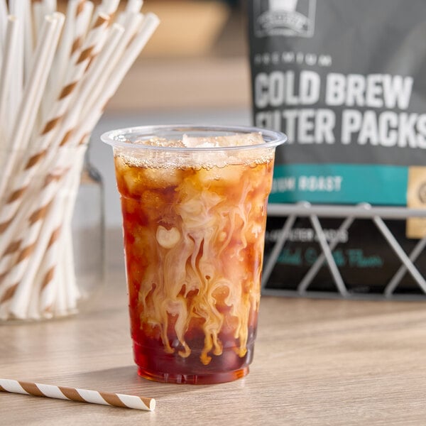 Crown Beverages Cold Brew Filter Pack Bags 1 Gallon - 12/Case