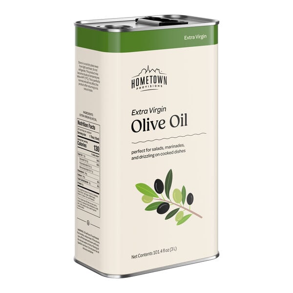 Hometown Provisions Extra Virgin Olive Oil 3 Liter - 4/Case