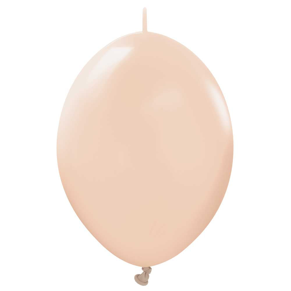 Latex Balloons 6 Inch Kalisan K-Link Blush