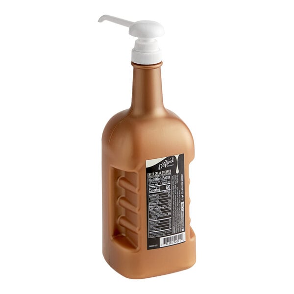 DaVinci Gourmet Sweet Cream Creamer with Pump 64 fl. oz. - 3/Case