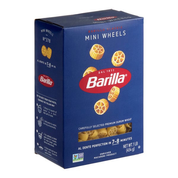 Barilla Mini Wheels Pasta 1 lb. - 12/Case