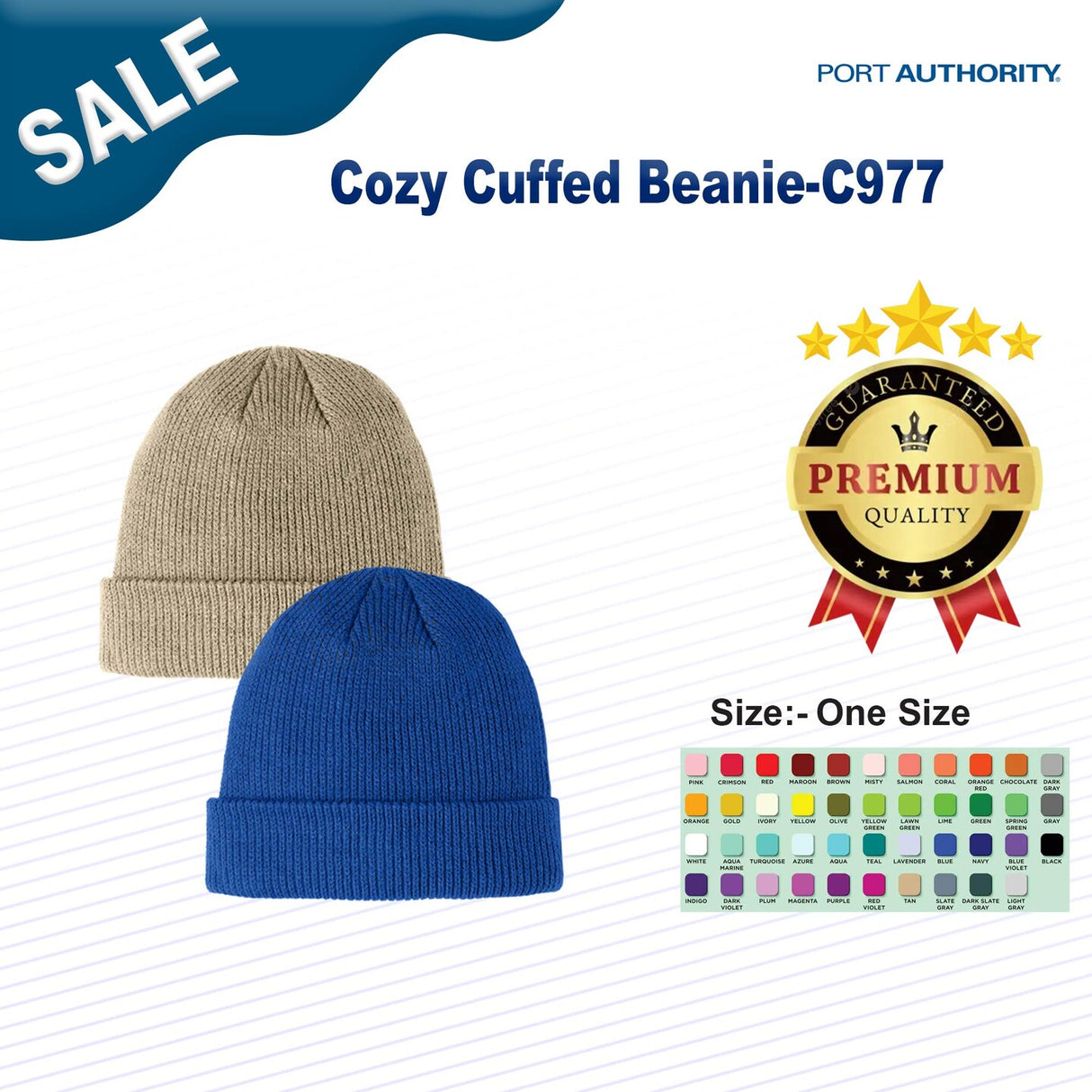 Port Authority® Cozy Cuffed Beanie