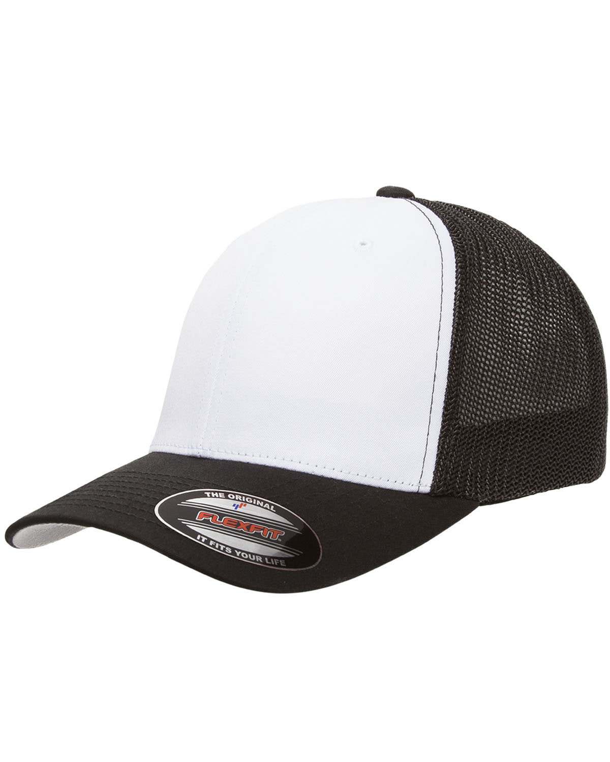 YP Classics® Flexfit Trucker Mesh with White Front Panels Cap